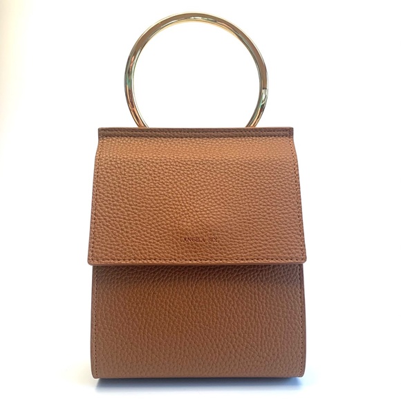 Angela Roi Handbags - Angela Roi Ella Ring Handle in Brown